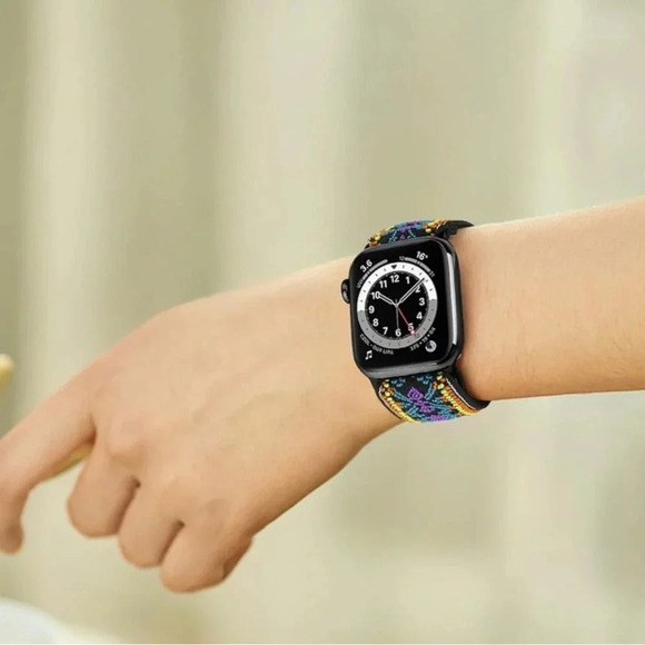 NWT Compatible with Apple Watch Bands 38mm 40mm 41mm 42mm 44mm 45mm,Adjustable - Picture 3 of 7